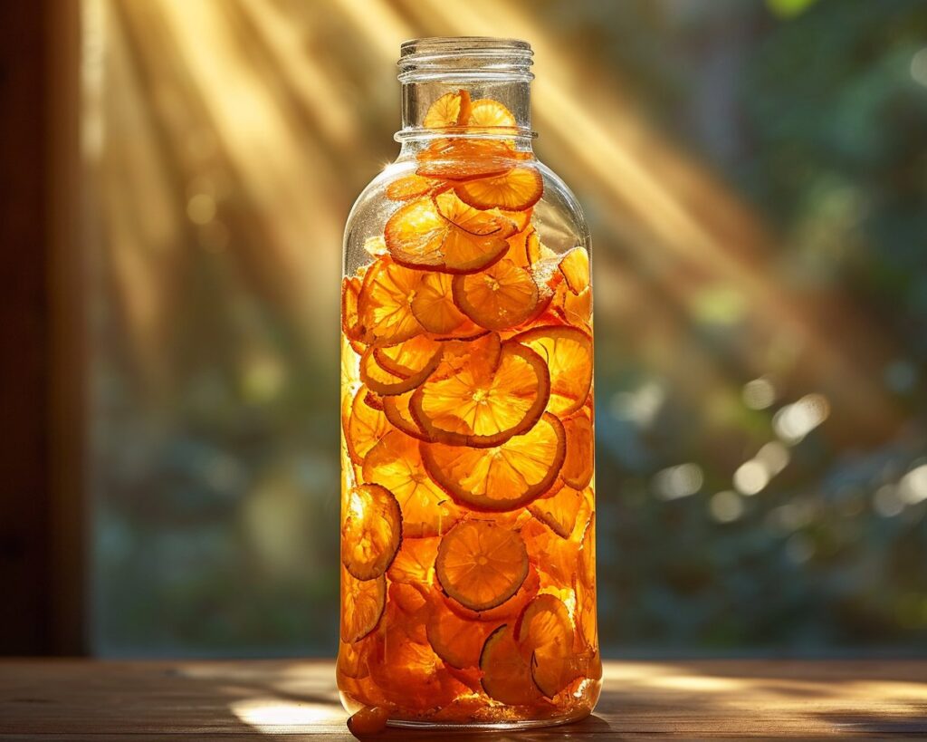 L'astuce géniale des écorces d'orange dans une bouteille pour économiser de l'argent