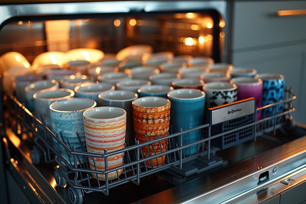 Lave-vaisselle : l'astuce économique de la tasse