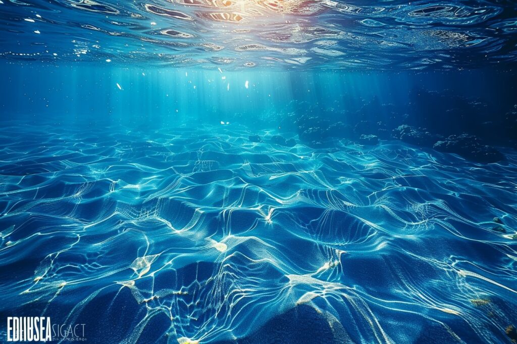 Pourquoi la mer est-elle bleue ?